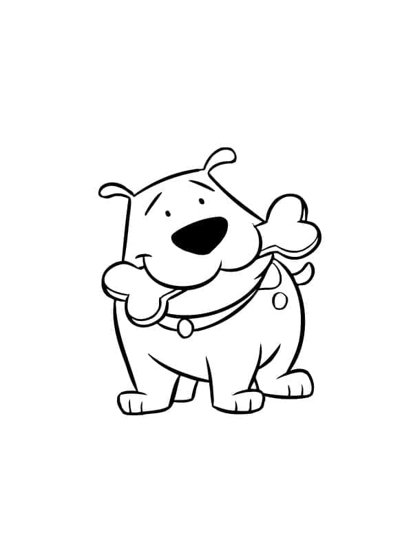 T-Bone from Clifford coloring page - Download, Print or Color Online ...
