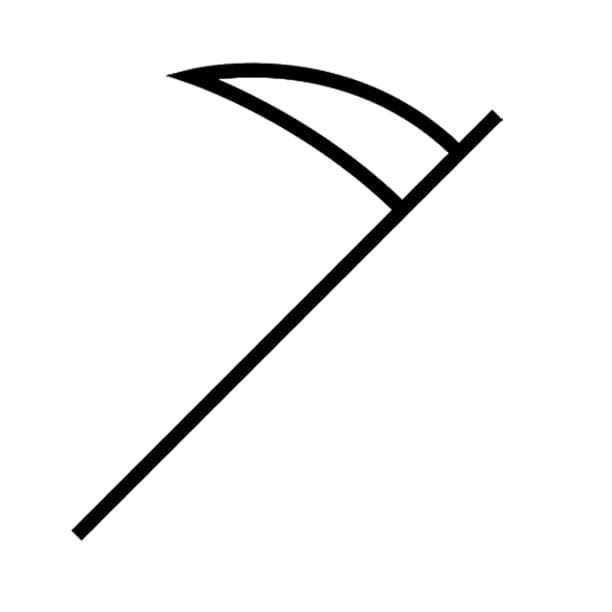 Very Easy Scythe coloring page