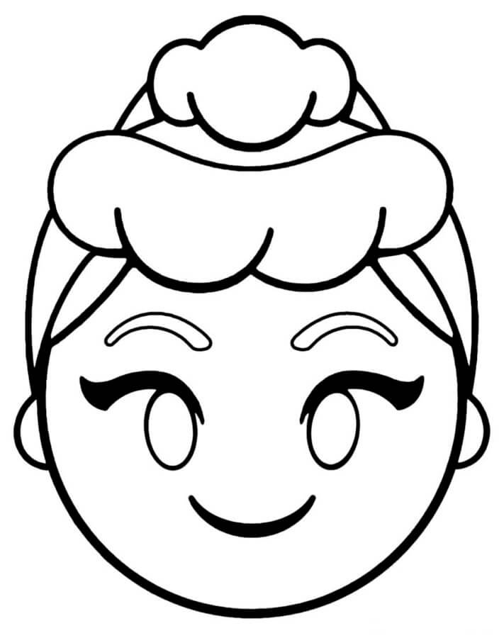 Beautiful Smile coloring page