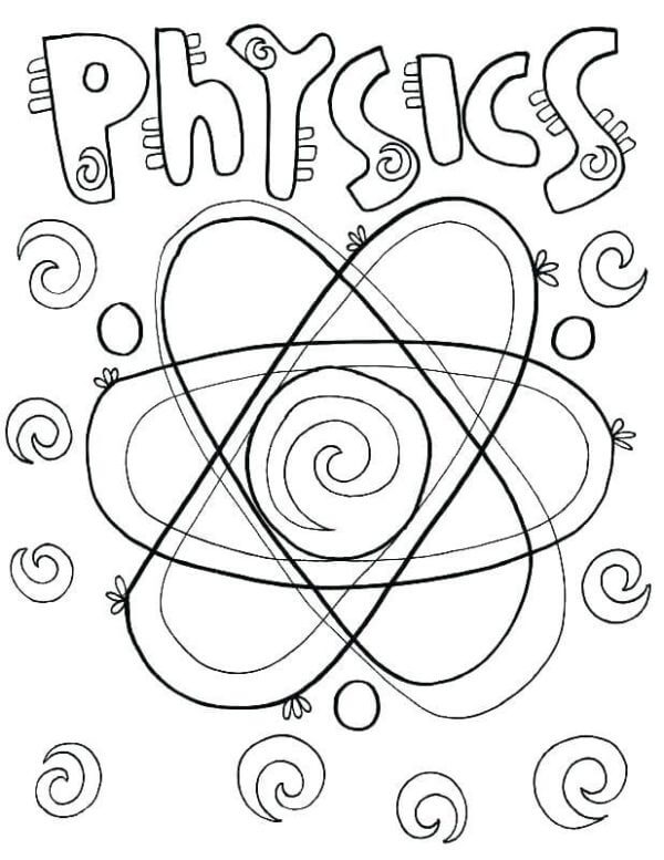 Exact Science Physics coloring page