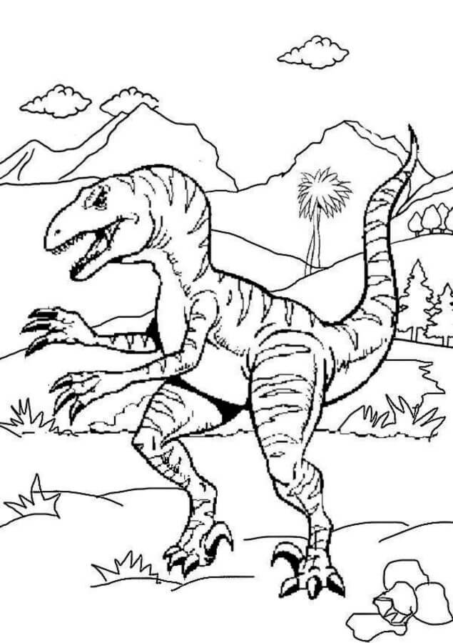 Fast Hunter coloring page