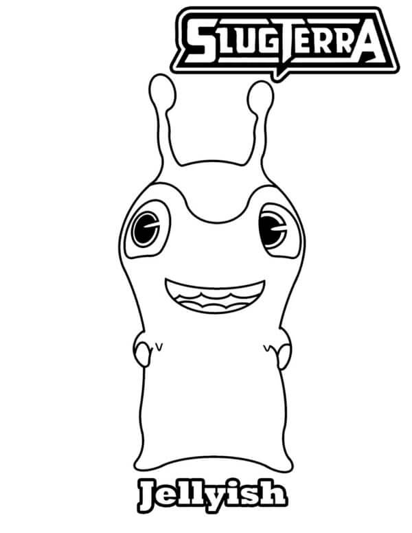 Jellyish modest And Shy Monster coloring page - Download, Print or ...