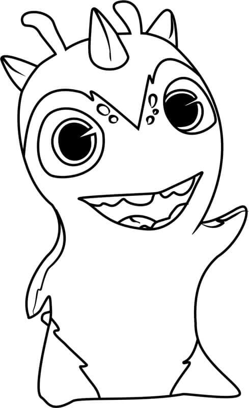 One Of The Chapters of The Cartoon Slugs coloring page