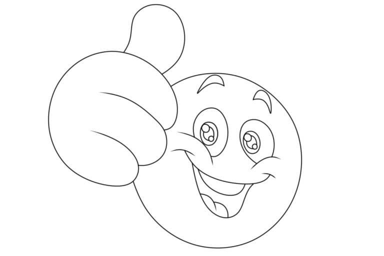 Smiley Face Like coloring page