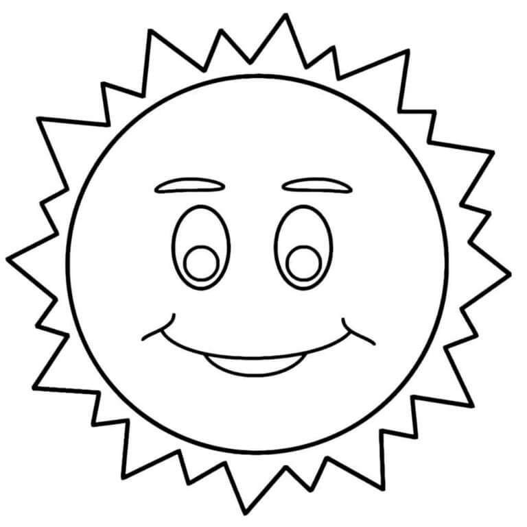 The Sun Smiley Face