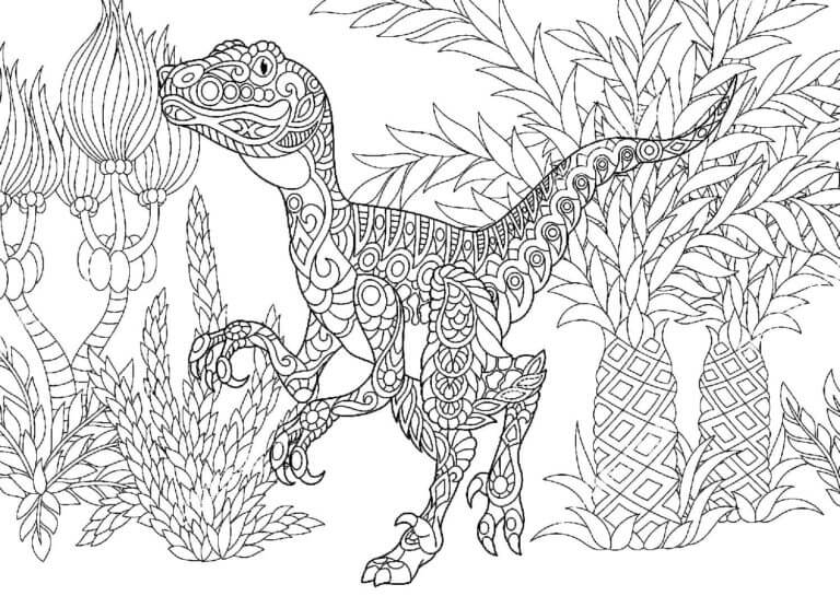 Velociraptor in Patterns