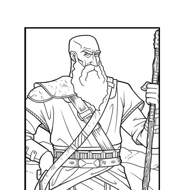 Wise King of Israel coloring page