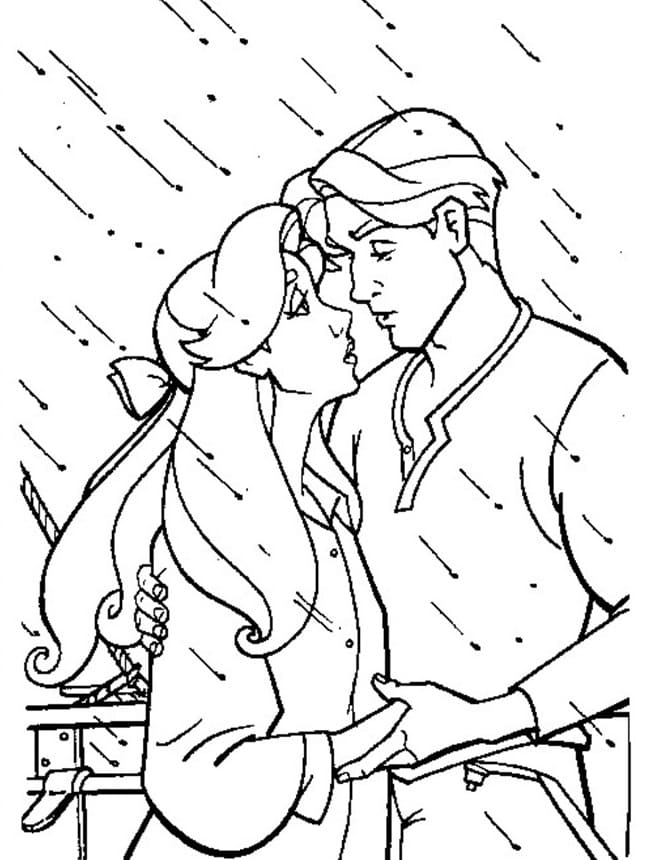 Anastasia Printable coloring page