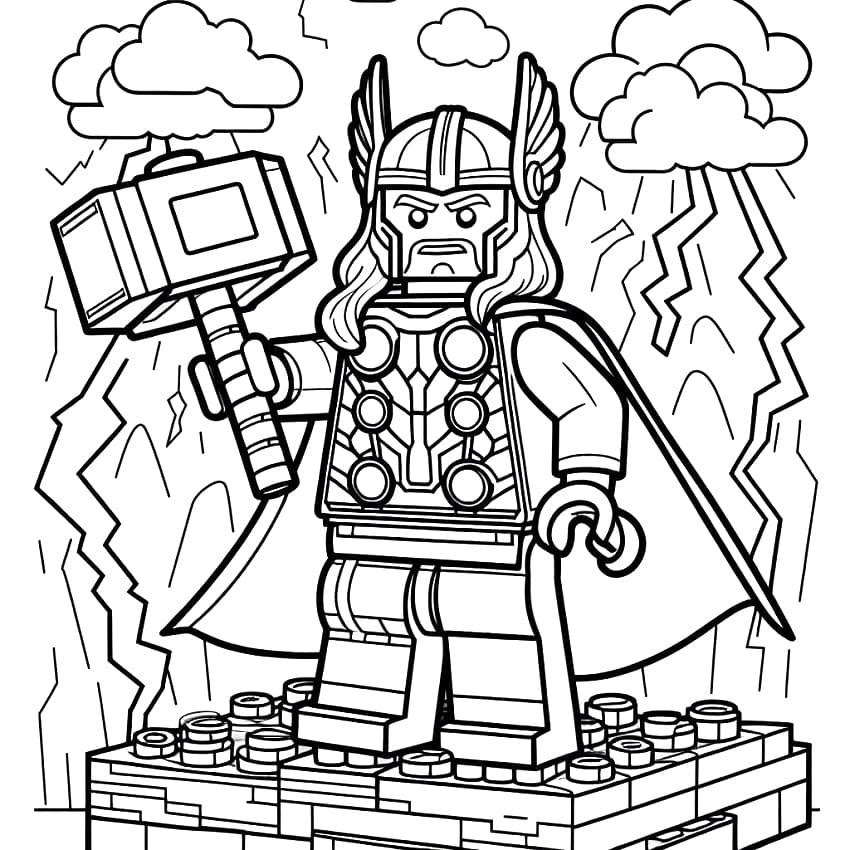 Awesome Lego Thor