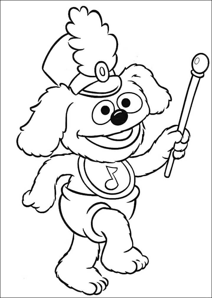 Baby Rowlf Muppet Babies