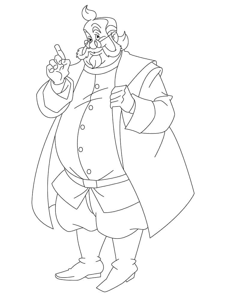Character Vladimir from Anastasia coloring page - Download, Print or ...