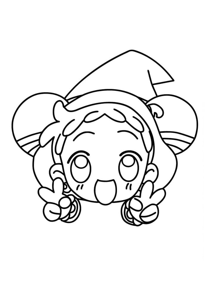 Chibi Magical Doremi coloring page