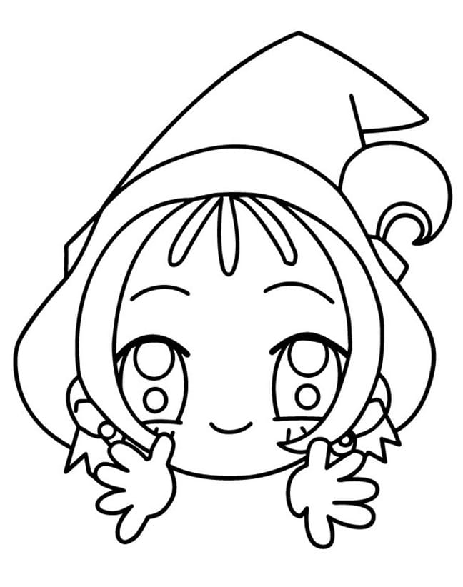 Chibi Onpu Segawa coloring page