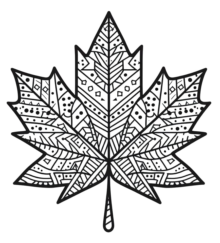 Cool Maple Leaf