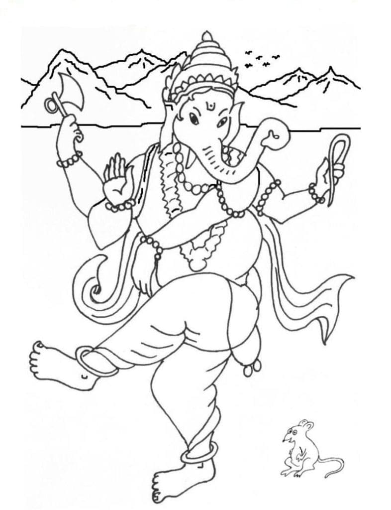 Dancing Ganesha