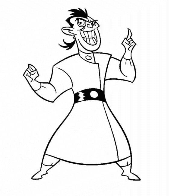 Dr. Drakken coloring page