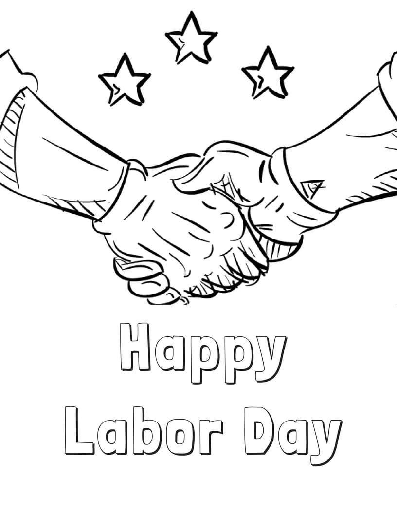 Drawing of Labor Day