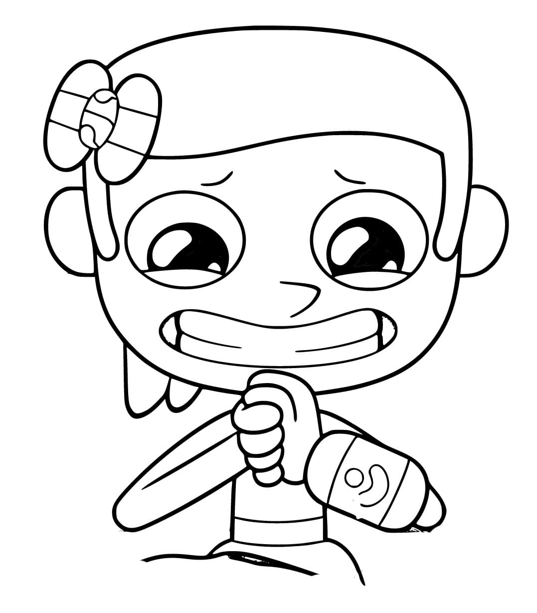 Echo from Oddballs coloring page