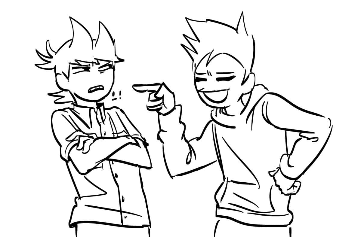 Eddsworld Printable for Kids coloring page