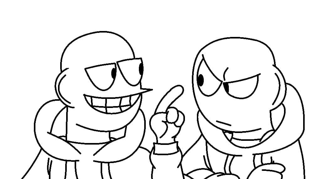 Eddsworld – Sheet 1 coloring page