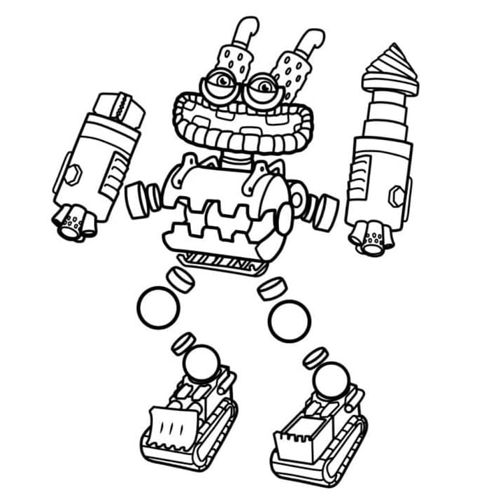 Epic Wubbox Earth coloring page - Download, Print or Color Online for Free