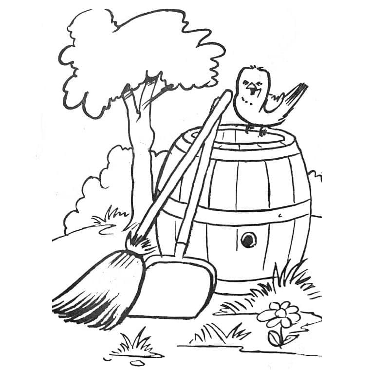 Farm Free coloring page