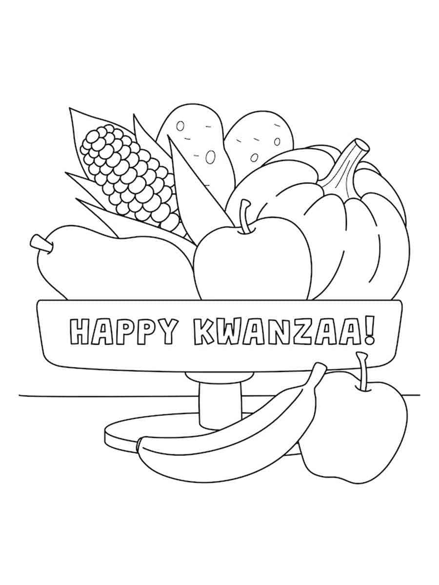 Free Happy Kwanzaa Coloring Page Download Print Or Color Online For Free