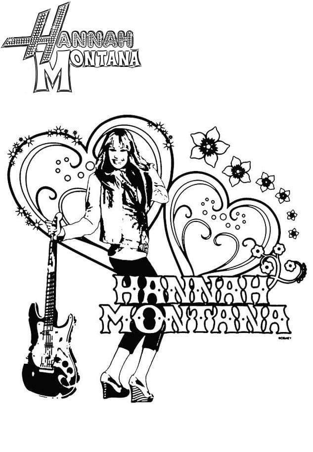 Free Print Hannah Montana