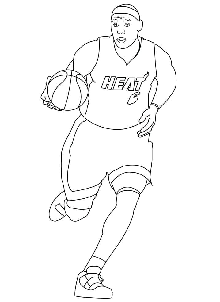 Free Printable Kevin Durant coloring page - Download, Print or Color ...