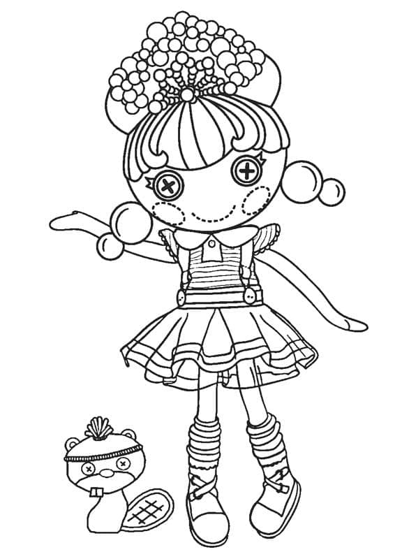 Free Printable Lalaloopsy Doll coloring page - Download, Print or Color ...