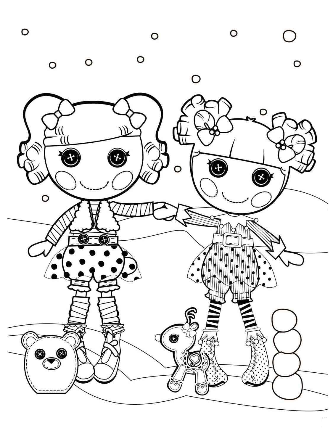 Free Printable Lalaloopsy Dolls