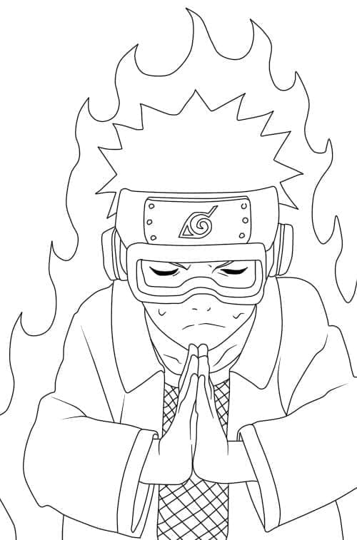 Free Printable Obito Uchiha