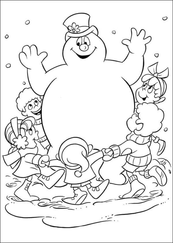 Frosty The Snowman with Kids