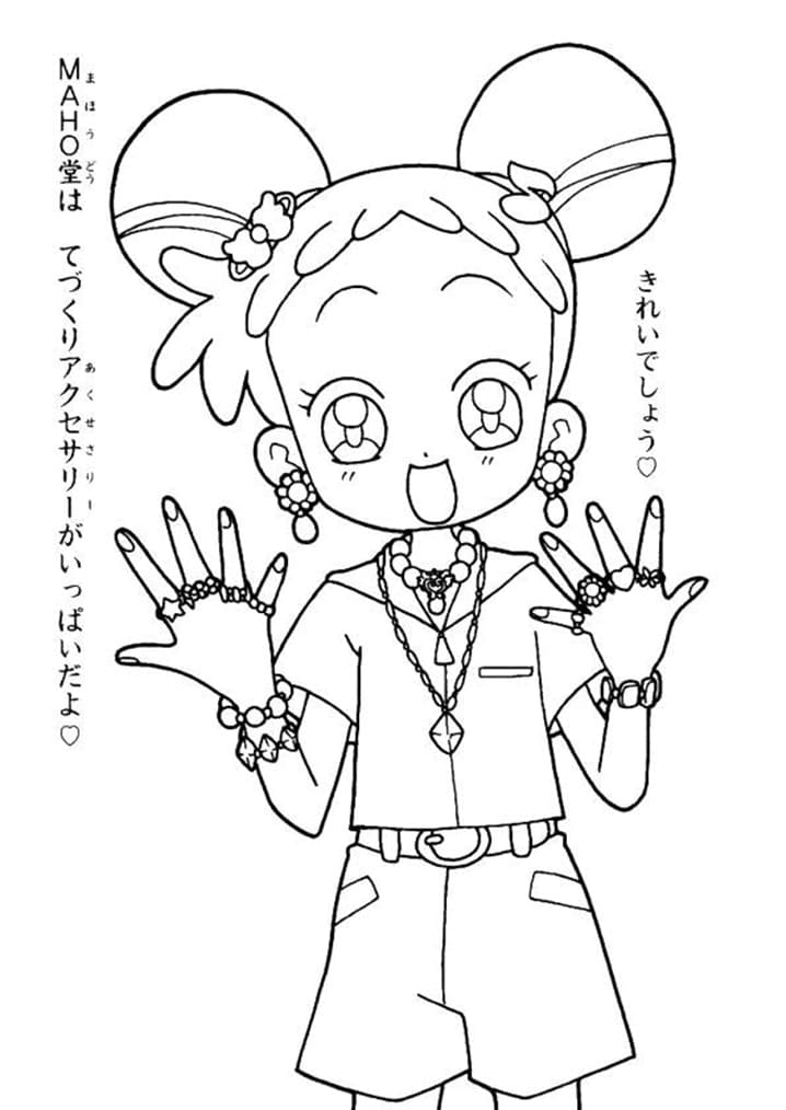 Funny Magical Doremi coloring page - Download, Print or Color Online ...