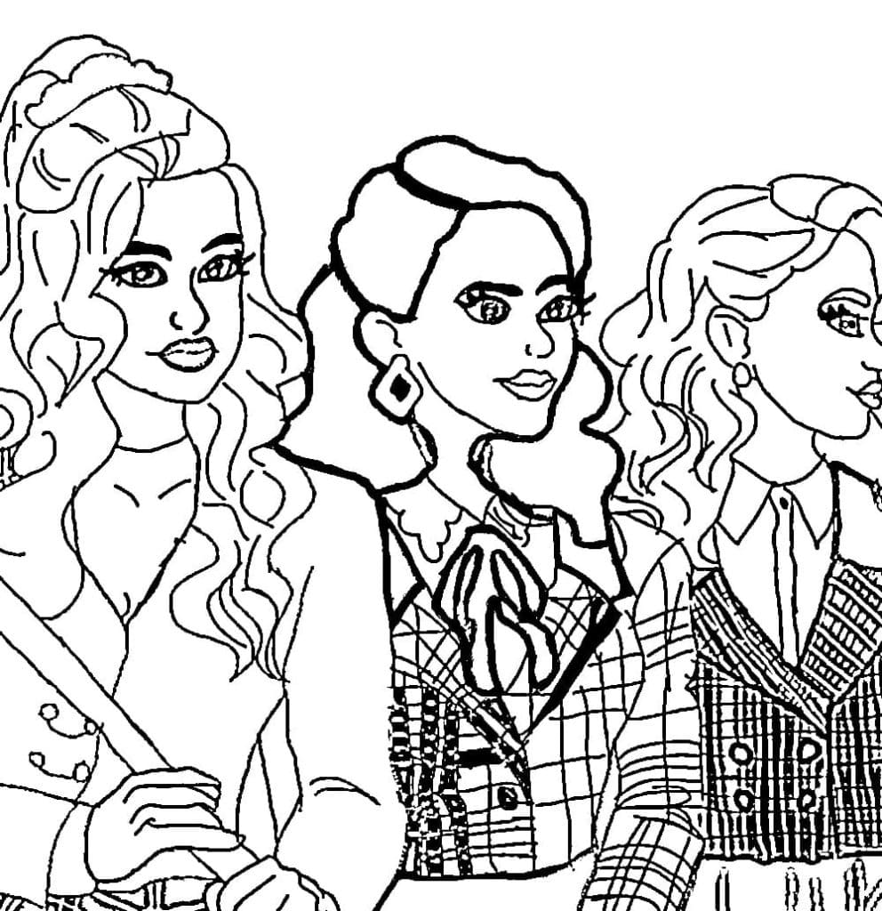 Girls from Riverdale coloring page - Download, Print or Color Online ...