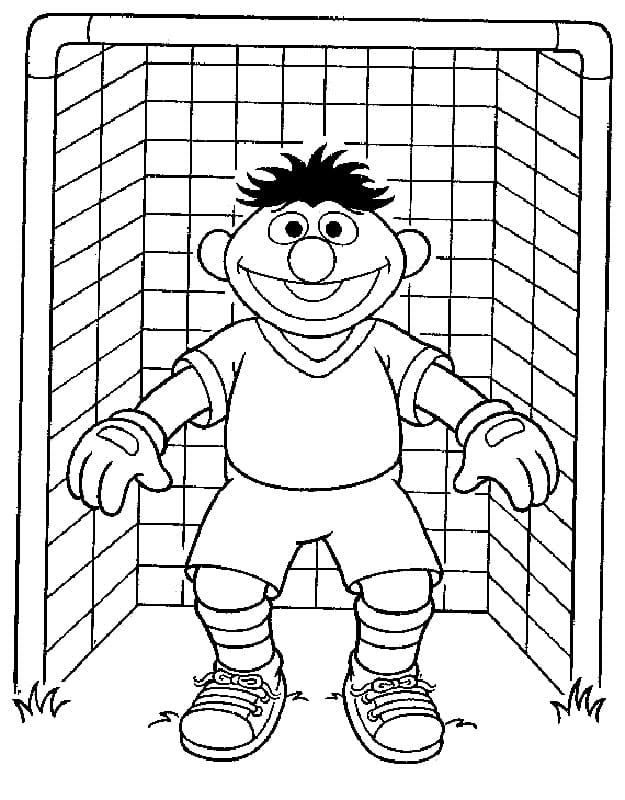 Goalkeeper Ernie