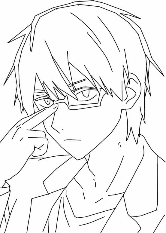 Gorou Amamiya from Oshi No Ko coloring page - Download, Print or Color ...