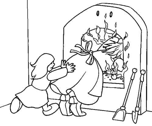 Hansel and Gretel Free Printable coloring page