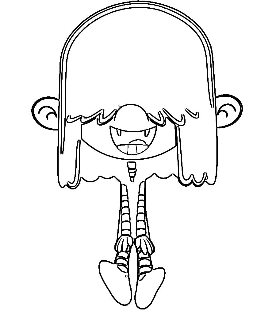 Happy Lucy Loud Coloring Page Download Print Or Color Online For Free 4393