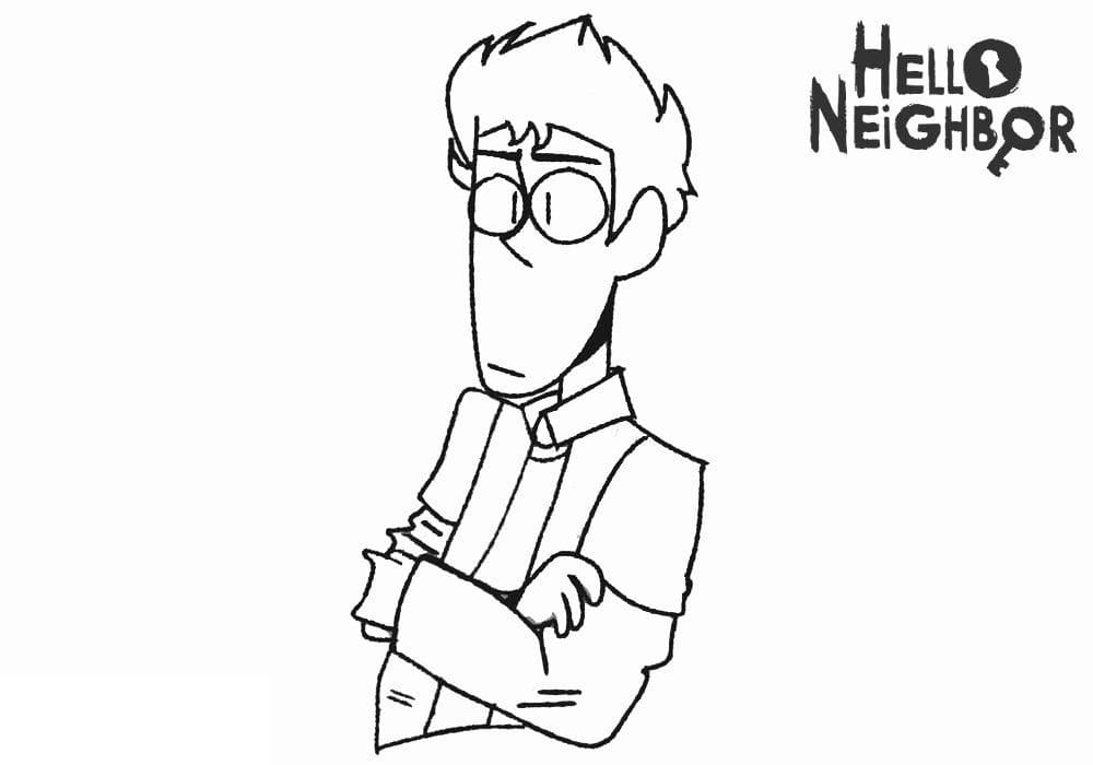 Hello Neighbor Character