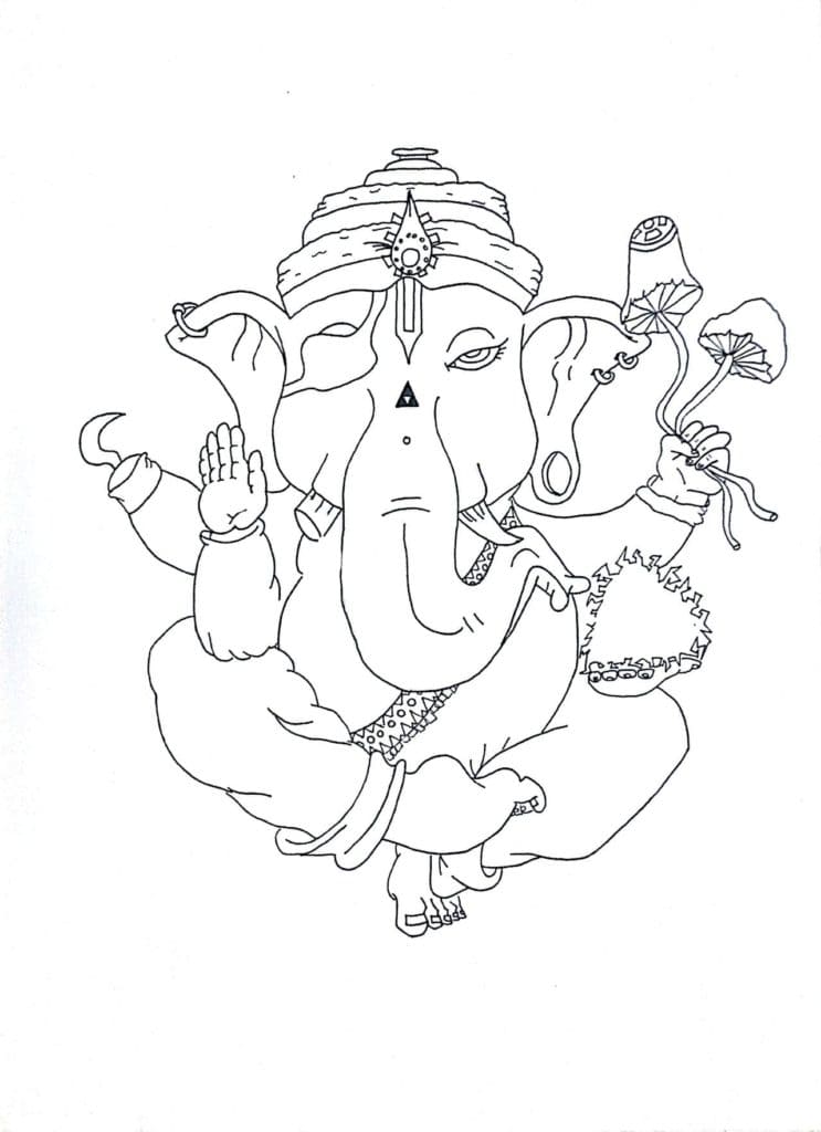 Hindu God Lord Ganesha