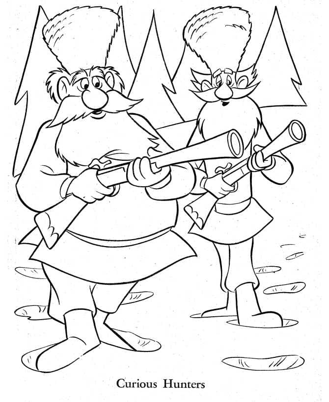 Hunters from Peter and the Wolf