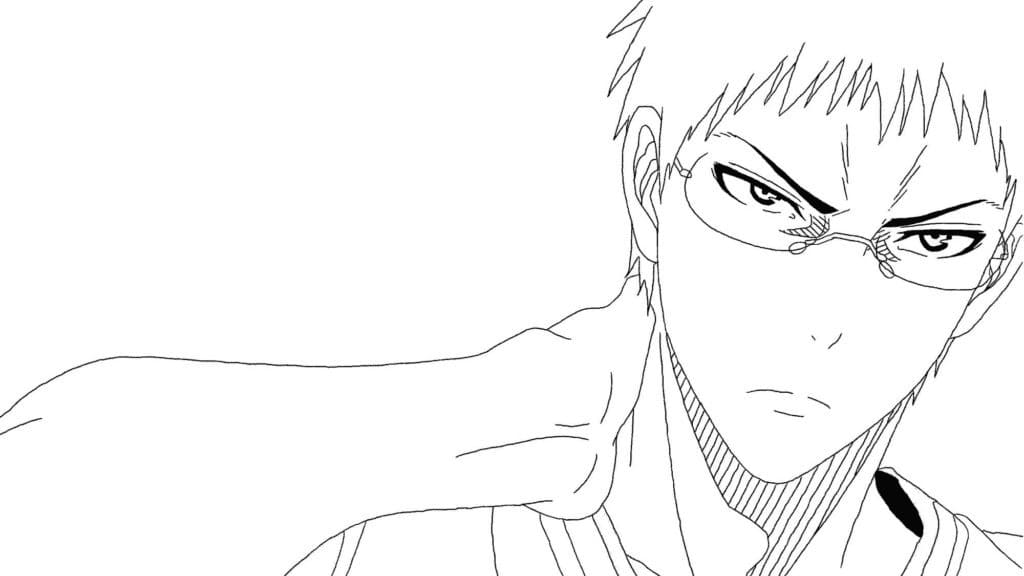 Junpei Hyuga from Kuroko No Basket coloring page