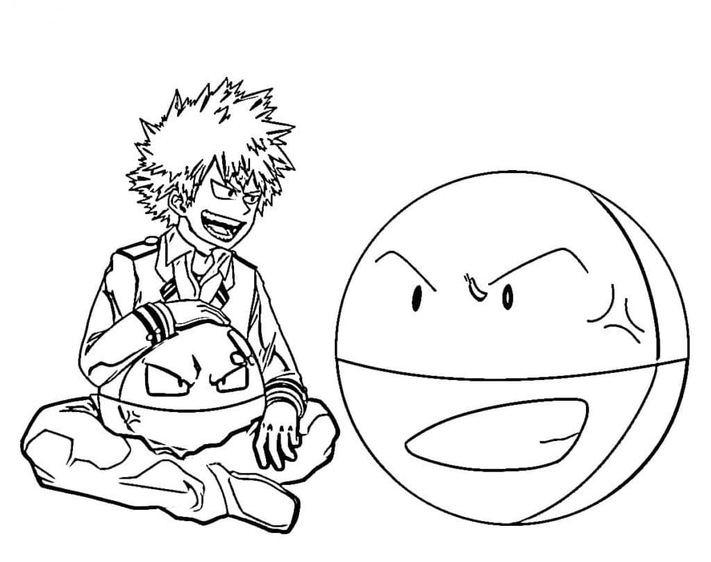 Katsuki Bakugo and Pokemon