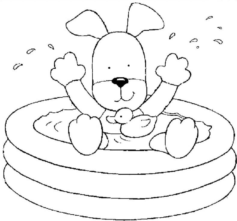 kipper coloring page high quality