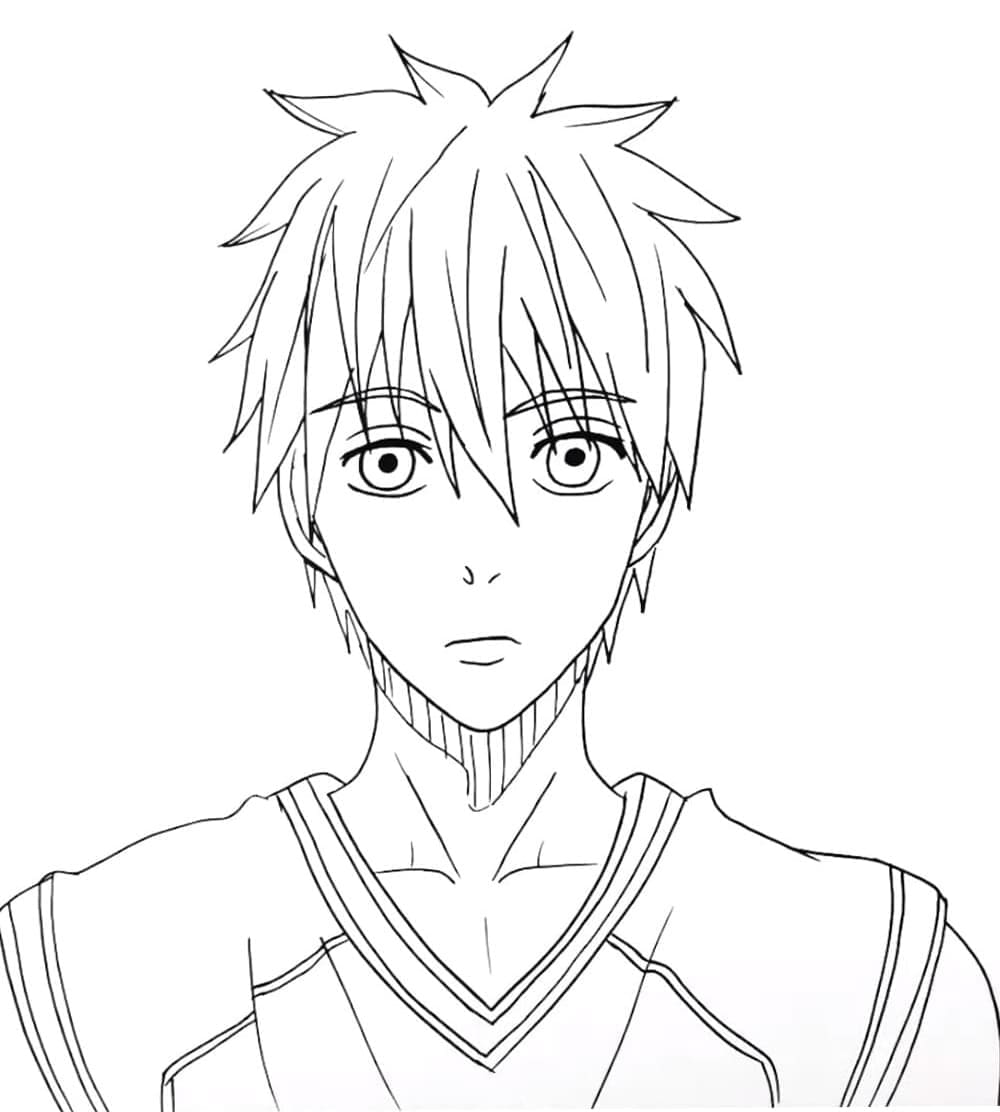 Kuroko No Basket For Free coloring page