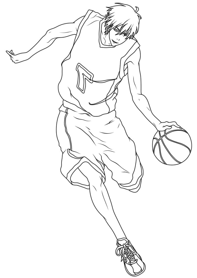 Kuroko No Basket Free For Kids coloring page