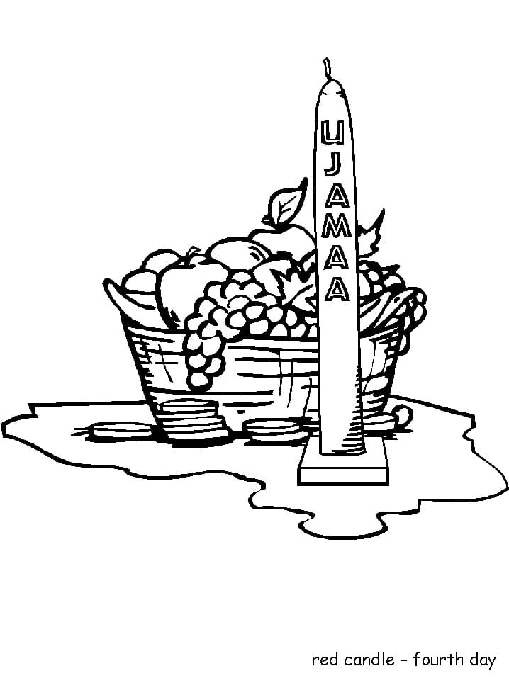 Kwanzaa Fourth Day coloring page