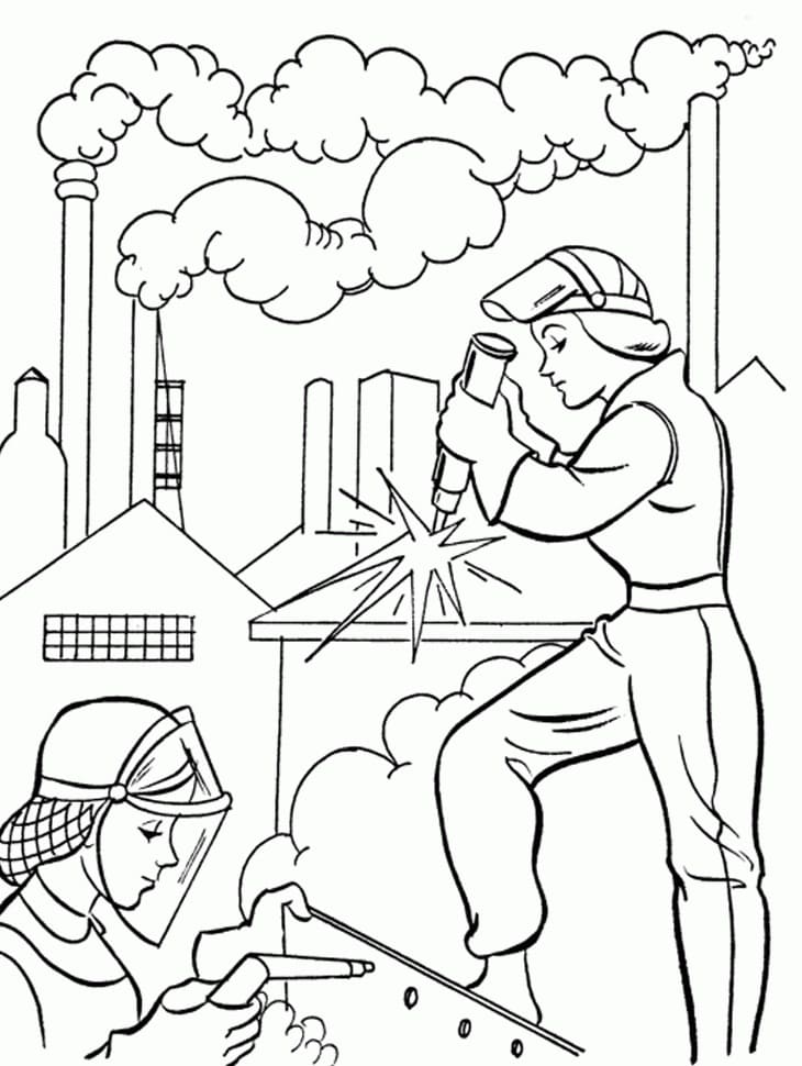 Labor Day Free For Kids coloring page