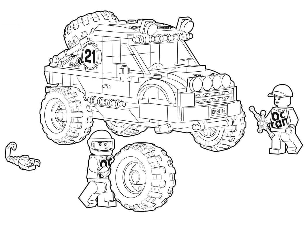 Lego City coloring pages - ColoringLib
